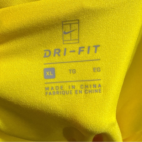 Like New - COURT DRI-FIT ELEVATED VICTORY TENNIS SKIRT - Yellow - Size XL - Picture 7 of 7